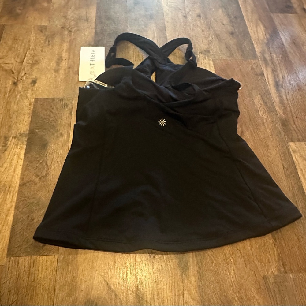 Athleta Crossed Tankini sz M NWT - Picture 7 of 9
